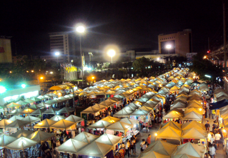 Marché de nuit, Bangkok