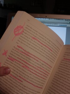 Oui, je cochonne mes lives.